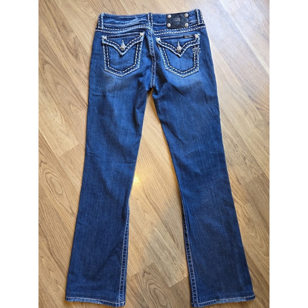 Miss Me Jeans Womens 29x32 Bootcut Western Denim JP5014